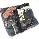 komin miękki patchworkowy ciepły można go naciągnąć na głowę polecam wykonany w pojedynczym egzempla