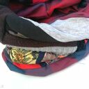 Ciepły komin patchworkowy damski BOX 44 - 41 cm