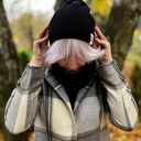 Bawełniany mały komin „Czarny”