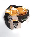 Komin patchworkowy kolorowy folkowy według zasady zero waste box B1