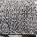 Minimalistyczny SZARY KOMIN handmade - delikatny i bardzo ciepły