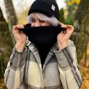 Bawełniany mały komin „Czarny”