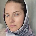 Komin ręcznie farbowany składany przez głowę rozmiar uniwersalny można go również nosić na głowie po