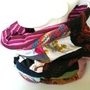 Komin wiosenny damski patchworkowy boho na rower (handmade)