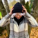 Bawełniany mały komin „Czarny”