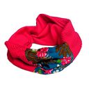 Szal komin w hawajski wzór