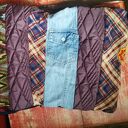 Kolorowy komin patchworkowy etno boho folk - miękki handmade na podszewce