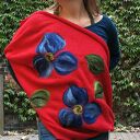 komin bohemian wełniany etniczny ludowy miły i ciepły handmade - zdejmij szpile