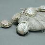 Perły, bransoletka, wisiorek "Limanniel 2" - srebrna biżuteria z perłami komplet