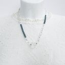 Kryształowe Królestwo - komplet biżuterii z kryształem górskim i lawą