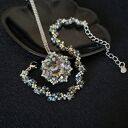 Bransoletka i naszyjnik Black Diamond - komplet Preciosa dla Ciebie 
