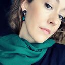 Aurelia - komplet kolczyki z perłami i bransoletka w zieleń butelkowa