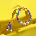 RAZEM TANIEJ! Bransoletka i kolczyki SUMMER collection