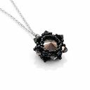Czarny Komplet Biżuterii "Night Fall Maxima"
