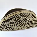 torebka beżowo-brązowa