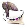 naturalne kamienie półszlachetne pas oriona - agat larvikit choker - korale naszyjnik kolorowa biżuteria prezent dla niej
