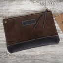 Kosmetyczka skórzana damska organizer handmade, personalizacja