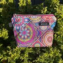 Kosmetyczka BEBOKI „Mandala” - rozmiar: M (22×15×7 cm)