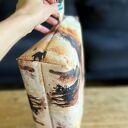 Komplet 3 wodoodpornych kosmetyczek z koniami - usztywniony zestaw na podróż