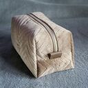 beżowa kosmetyczka M