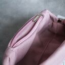 szaro-różowa kosmetyczka M