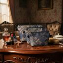 Kosmetyczka BEBOKI „Mandale” - rozmiar: M (22×15×7 cm)