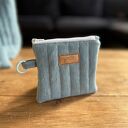 Mini kosmetyczka - niebieska