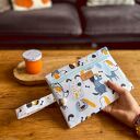 Komplet 3 kosmetyczek PIESKI - wodoodporny organizer na podróż