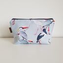 Kosmetyczka MINI Czaple i Żurawie & Frędzelek Washpapa - Od ręki