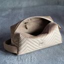 beżowa kosmetyczka M