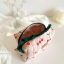 Personalizowana kosmetyczka z imieniem i zawieszką