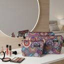 Kosmetyczka BEBOKI „Mandala” - rozmiar: M (22×15×7 cm)