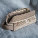 beżowa kosmetyczka M