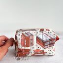 Mała kosmetyczka - organizer do torebki (prezent dla książkoholika)