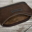 Kosmetyczka skórzana damska organizer handmade, personalizacja