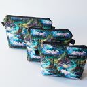 Kosmetyczka BEBOKI „Travel” - rozmiar: M (22×15×7 cm)