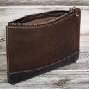 Kosmetyczka skórzana damska organizer handmade, personalizacja