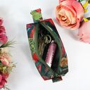 Małe etui na klucze drobiazgi przywieszka KOLOROWA ŁĄKA