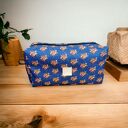 Kosmetyczka męska wodoodporna, podróżna kosmetyczka kuferek, duża kosmetyczka dla panów superman