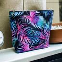 damska welurowa etui do torebki organizer do torby duża kosmetyczka pióra