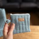 Mini kosmetyczka - niebieska