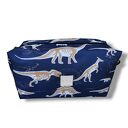 Kosmetyczka męska wodoodporna, podróżna kosmetyczka kuferek duża kosmetyczka dla panów dinozaury