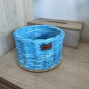 Pojemnik wiklinowy okrągły