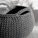 Koszyk ze sznurka bawełnianego