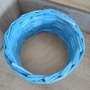 Pojemnik wiklinowy okrągły