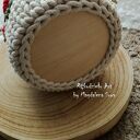 Koszyk z kwiatami na szydełku