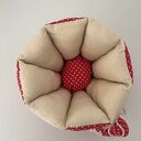 Filiżanka-koszyk na drobiazgi z bawełny - organizer 13 x 16 cm