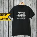 Koszulka z nadrukiem, prezent na dzień edukacji, super nauczyciel