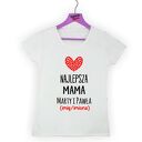 z nadrukiem, prezent dzień matki, od dzieci, syna, córki, najlepsza mama