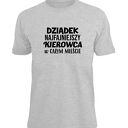 Koszulka z nadrukiem dla dziadka, prezent najlepszy dziadek, urodziny, święta